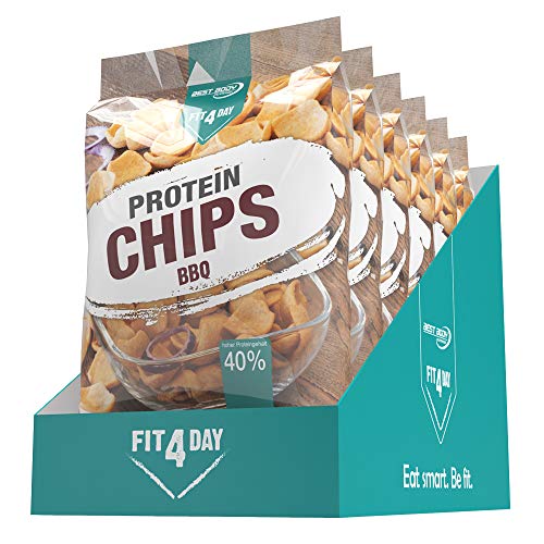 Best Body Nutrition Fit4Day Protein Chips BBQ, 450 g